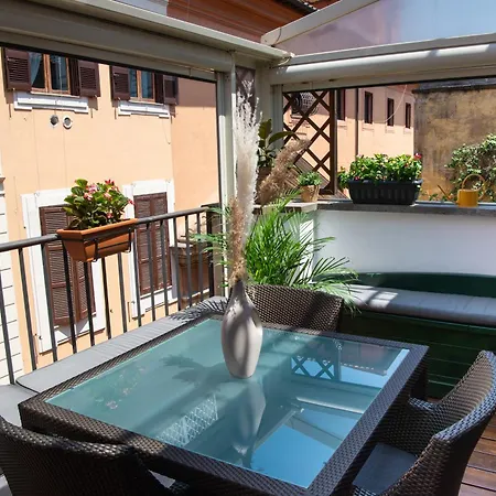 Piazza Di Spagna Esclusivo Attico 公寓